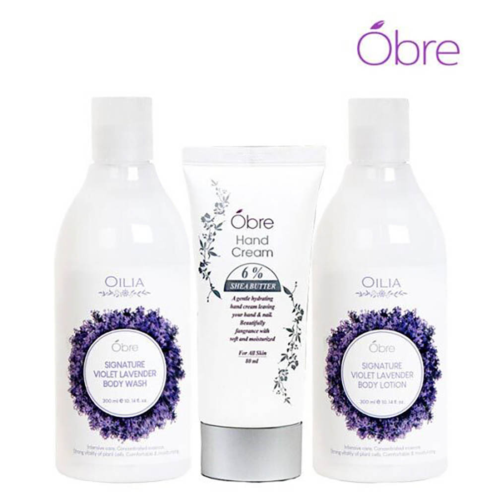 [오일리아] 오브레 아로마3종 핸드 SET(피부자극테스트 완료), SB0014H