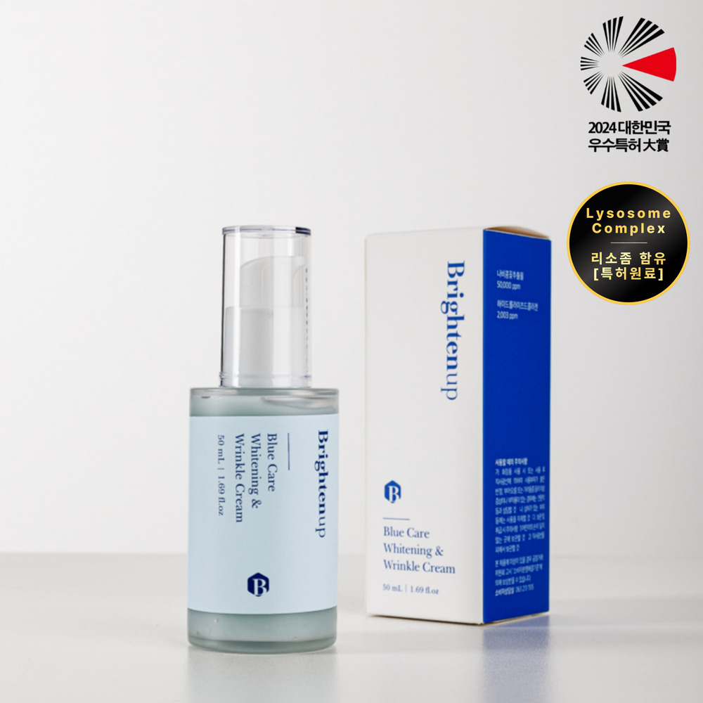[브라이튼업] 블루케어 화이트닝&링클 크림 50ml