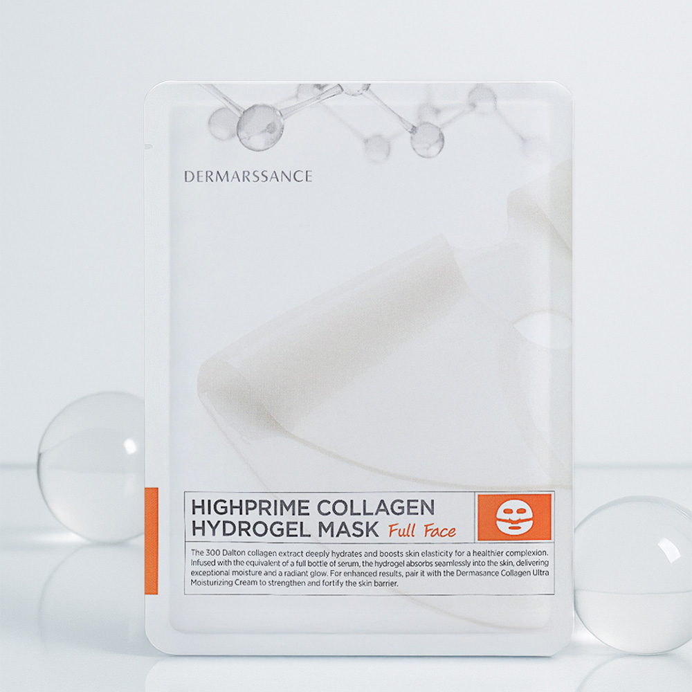 더마상스 하이프라임 콜라겐 300 하이드로겔 마스크 5팩