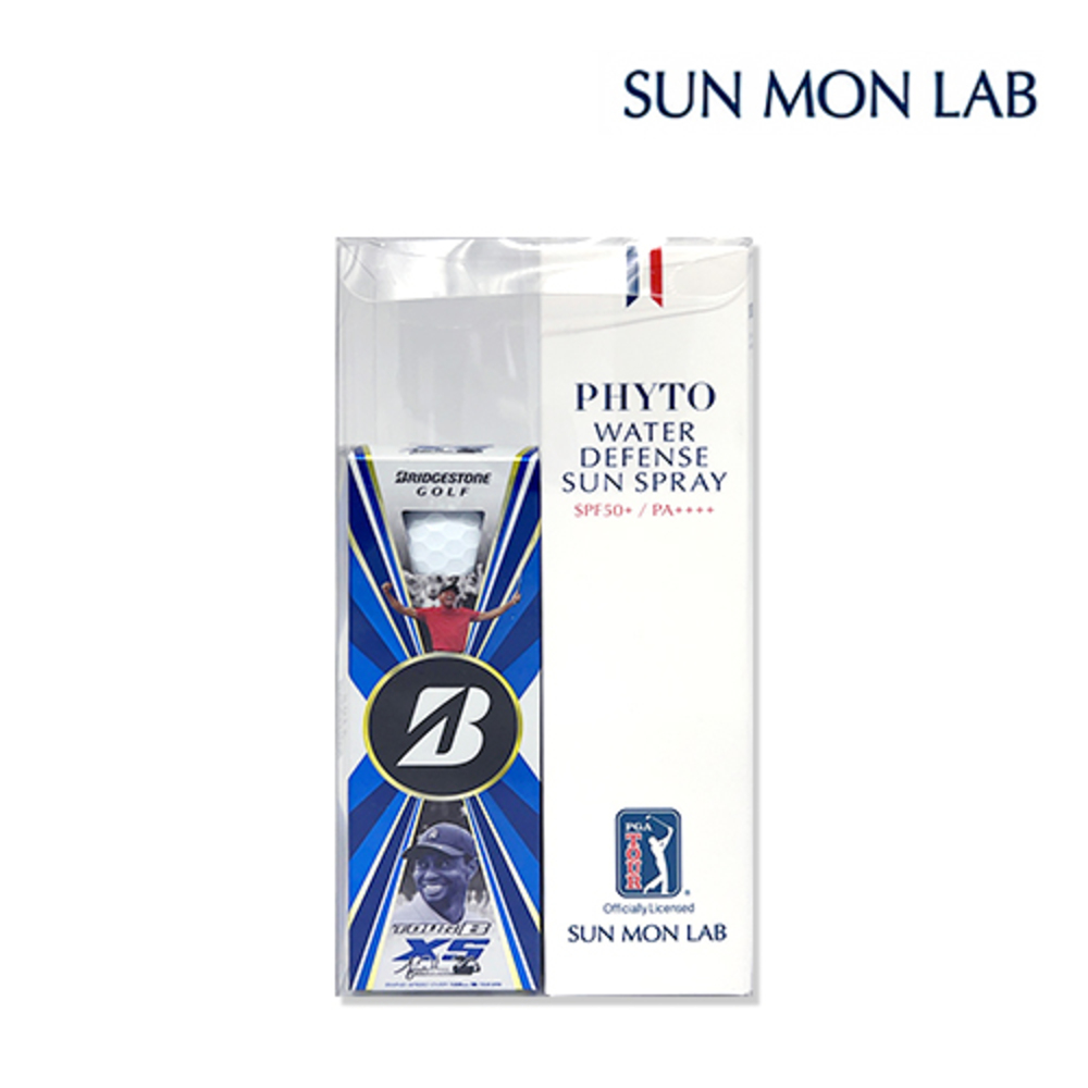 [레시피 PGA TOUR] 워터 디펜스 스프레이 150ml 1개 + 브릿지스톤 타이거우즈 골프공3구