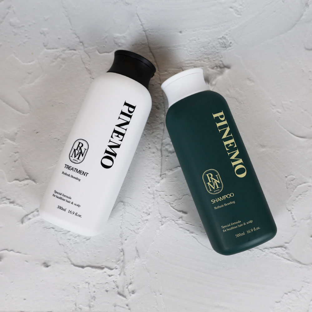 피네모 단백질 폭탄 경옥고 함유 샴푸+트리트먼트 세트 500ml