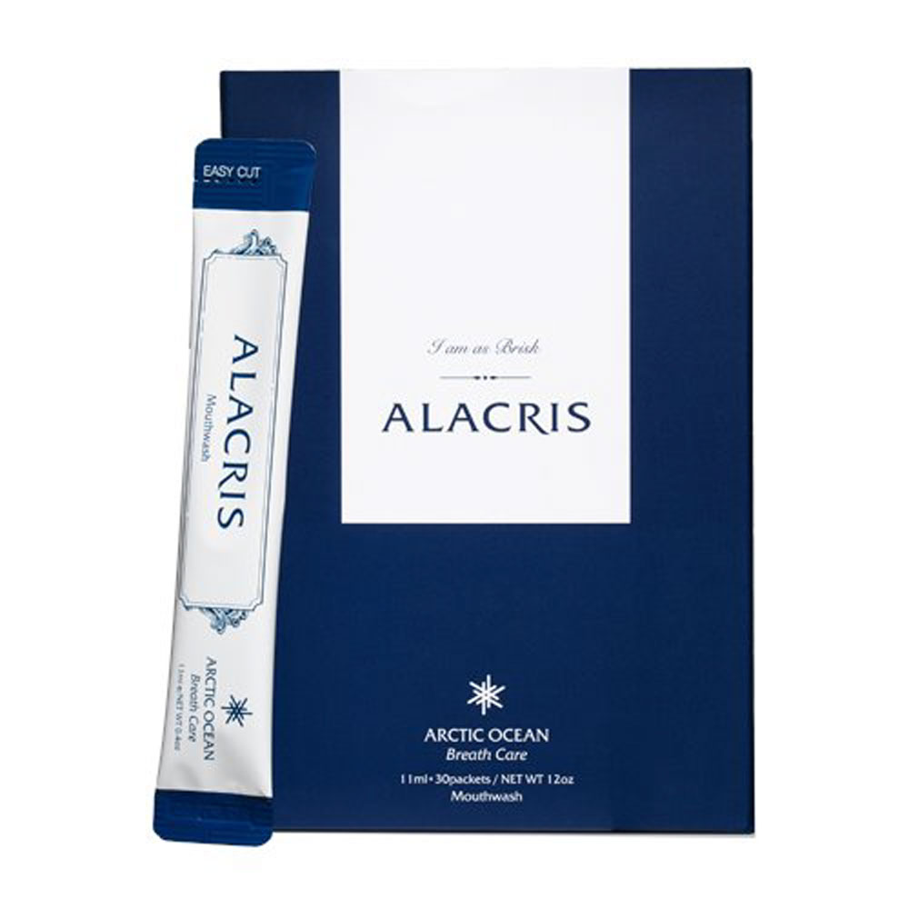 아라크리스 (ALACRIS) 아틱오션 마우스워시 일회용 가글액(구취 케어) 30개입*4세트 총120개