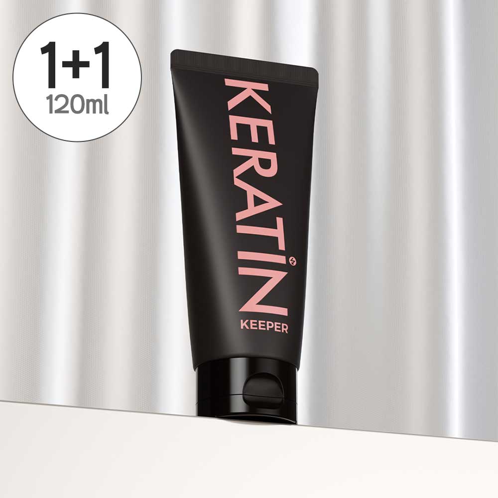 (이희샵사용제품)케라틴키퍼 노워시 헤어 단백질 영양 에센스 120ml 1+1