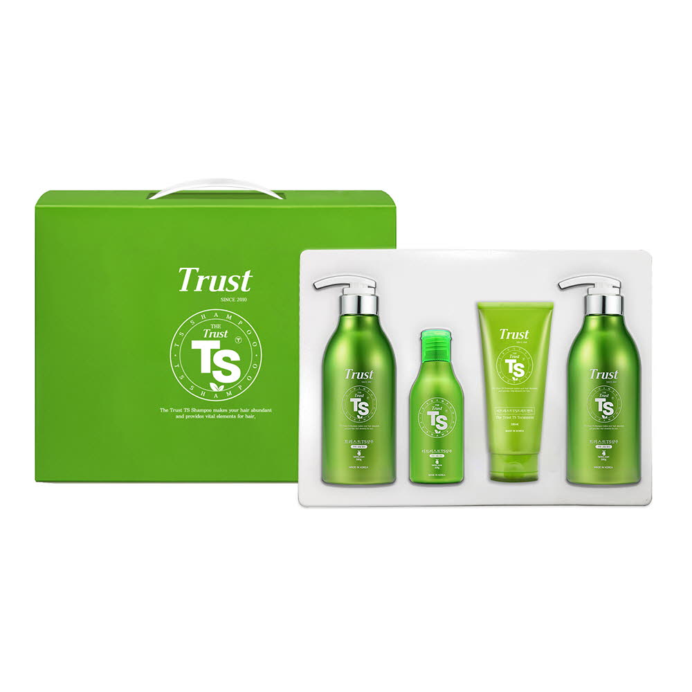 더트러스트 TS 샴푸 트리트먼트 세트 4종