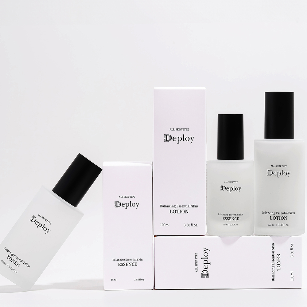 디플로이 밸런싱 에센셜 케어 3종 (토너,로션,에센스)