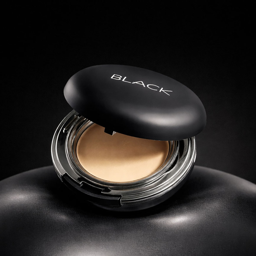 [앙쥬] 무결점 블랙에센셜 커버팩트 (본품1개+리필1개)