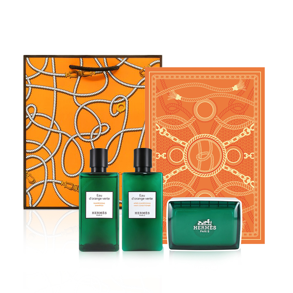 [에르메스] 오도렌지 베르테 헤어3종세트 (전용쇼핑백포함)_C-H-002