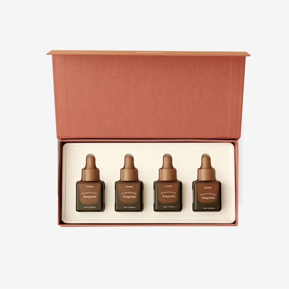 [위스민] 바쿠치올 올 데이 영 앰플 15ml 4개입 세트