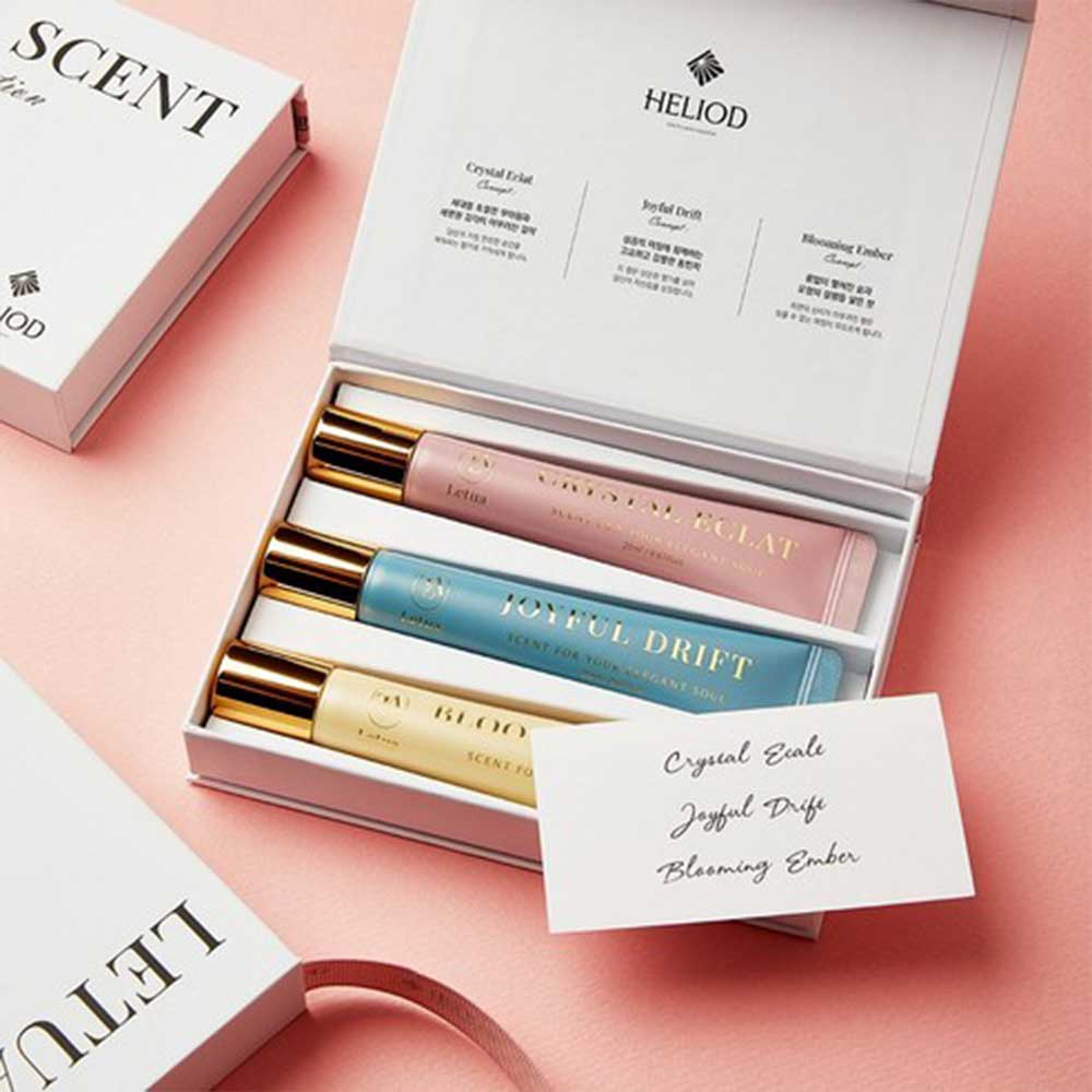 헬리오드 레투아 씬 컬렉션 명품 튜브 향수 세트 3종 60mL