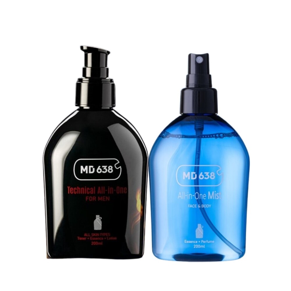 [MD638] 테크니컬 올인원 포맨 200ml 1개+[MD638] 테크니컬 올인원 미스트 200ml 1개