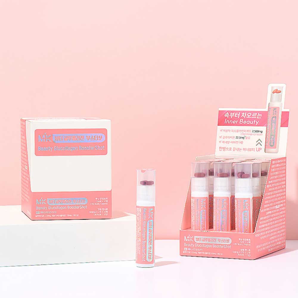 [메디카코리아]MK뷰티 글루콜라겐 부스터샷(12입)