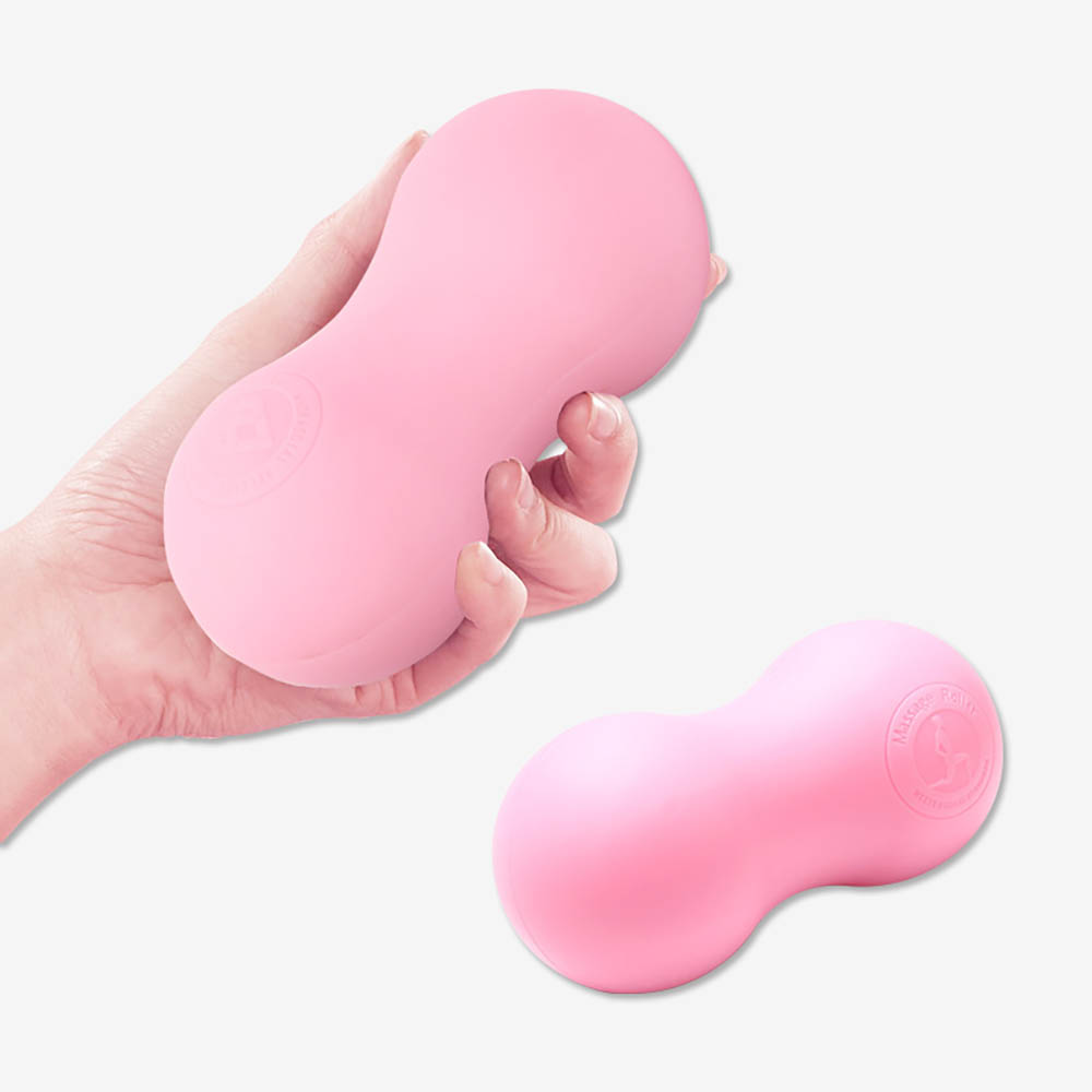 MAME 땅콩 스트레칭 지압볼 핑크