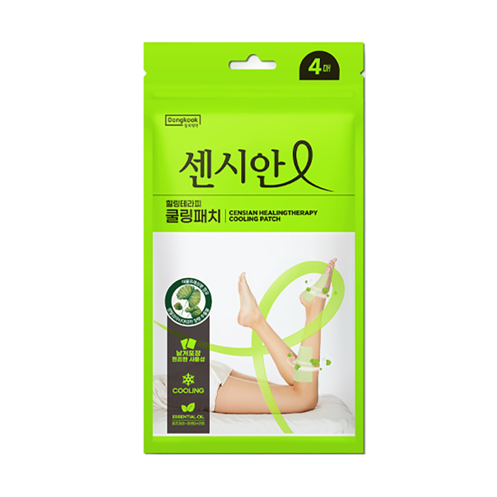[동국제약] 센시안 힐링테라피 쿨링패치(4매) 리뉴얼
