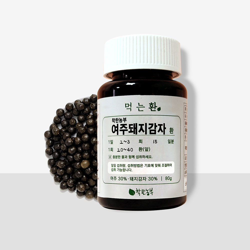 착한농부 여주돼지감자환 80g