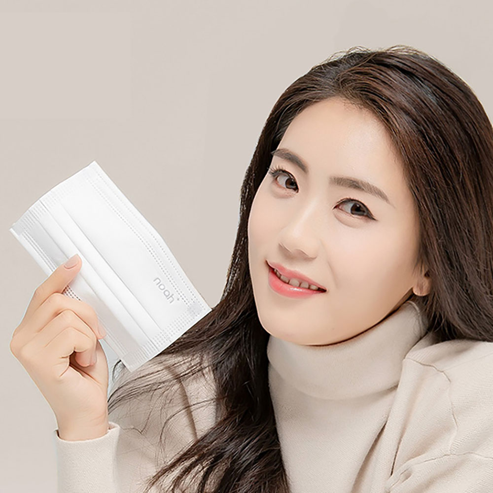 [noah+] 노아 마스크 4중 중형 100매입