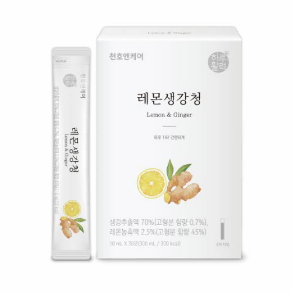 천호엔케어 NEW 레몬생강청 (10ml*30개입)