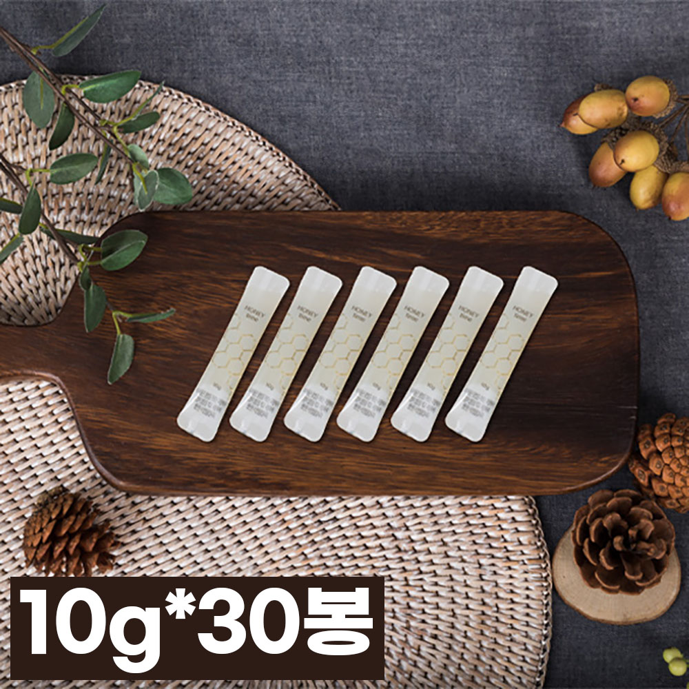 [더기다림] 국내산 사양벌꿀스틱 10g*30봉
