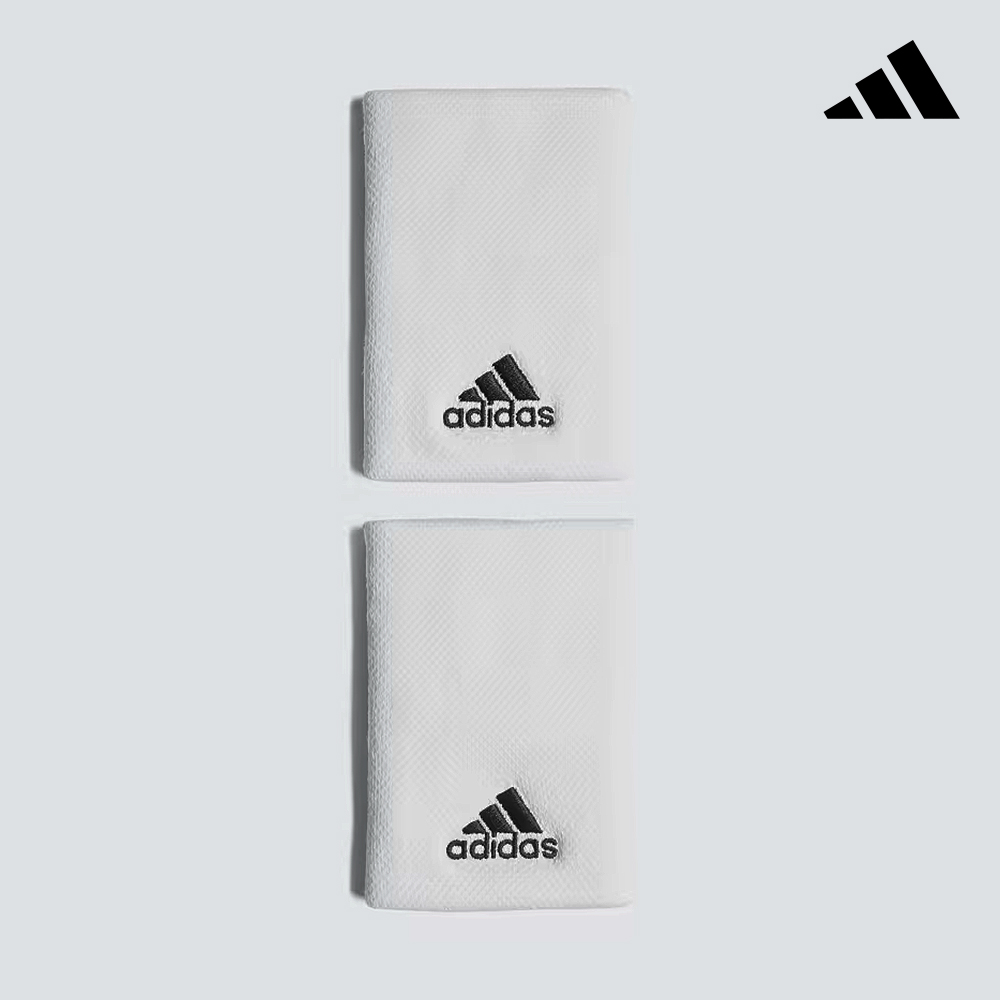 [아디다스] 테니스 장목 L 손목밴드 2개입 화이트 (CF6277)
