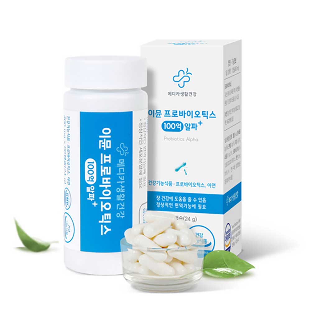 [메디카코리아]이뮨프로바이오틱스 100억 알파 60캡슐