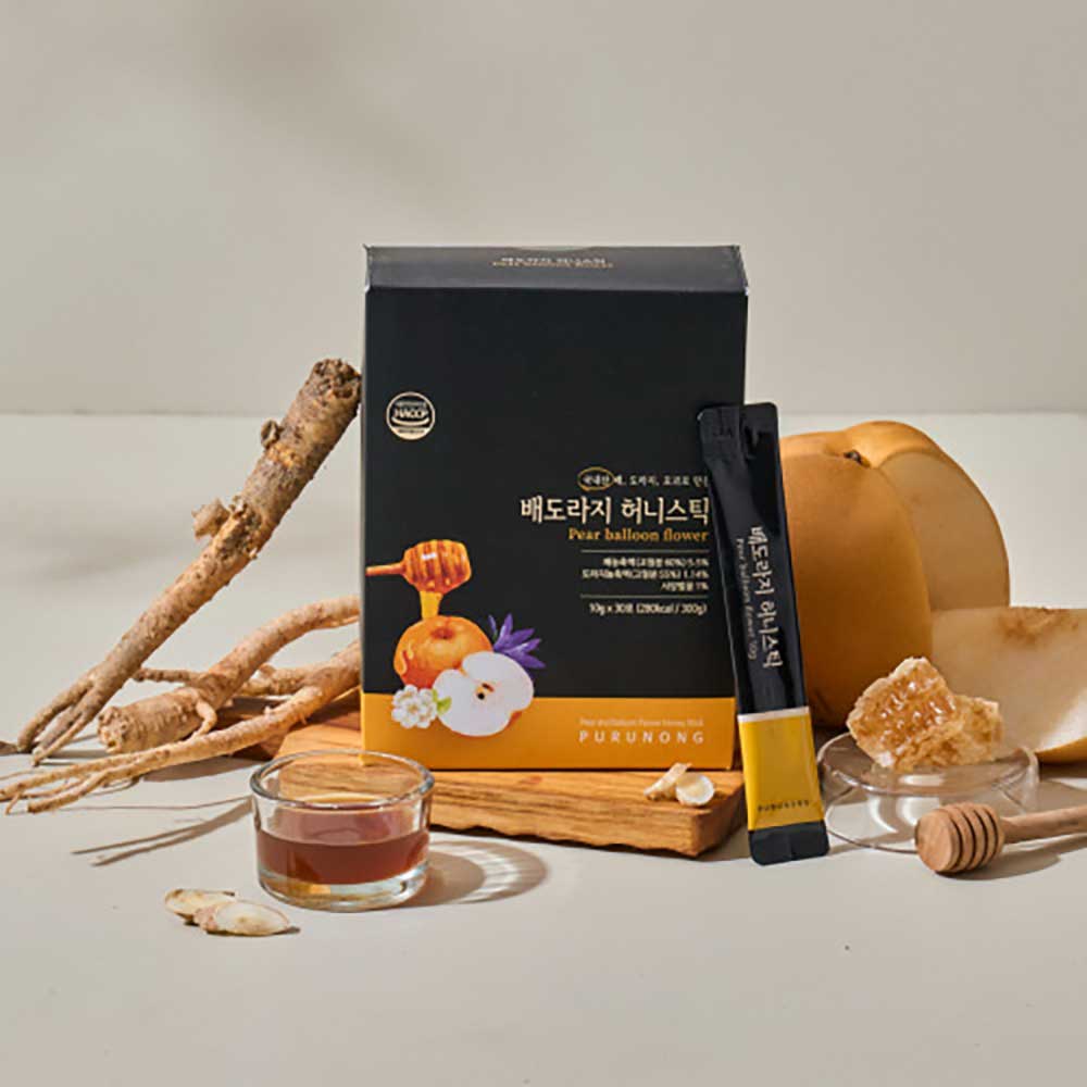 [푸르농] 배도라지 허니스틱 30포