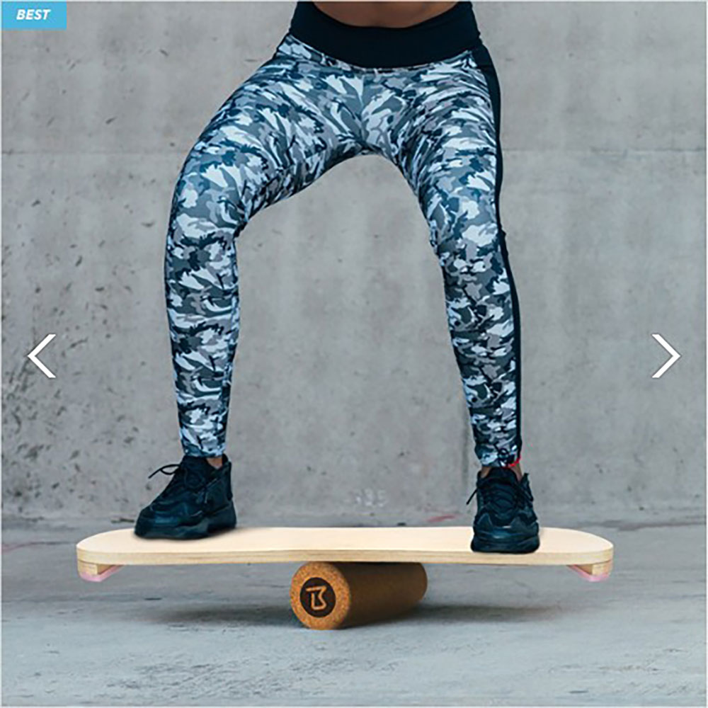 비핏 코어운동 균형운동기구 우드밸런스보드(무지)