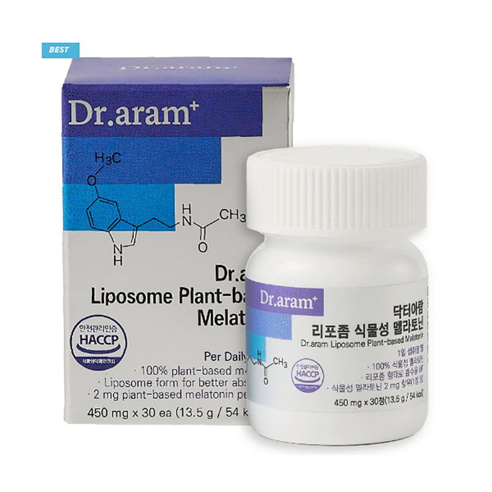 [닥터아람] 리포좀 식물성 멜라토닌 450mg x 30정