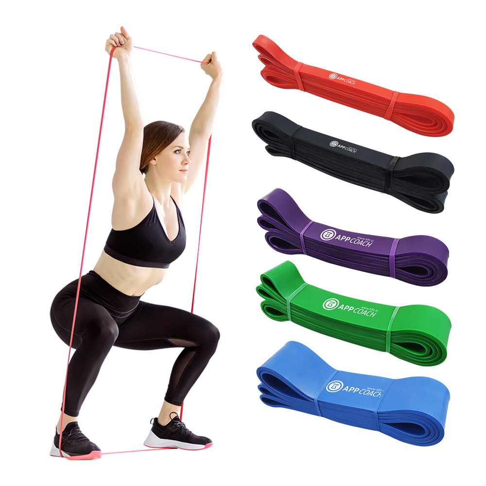 비핏 턱걸이 철봉 저항 탄력밴드 라텍스 풀업밴드 레드13mm