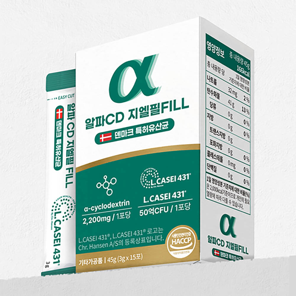 알파CD 지엘필 FILL 3g x 15포