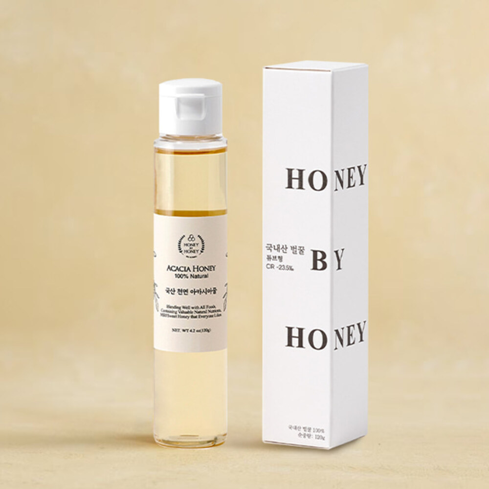 [허니] 100% 국내산 미니 천연벌꿀 아카시아꿀 120g