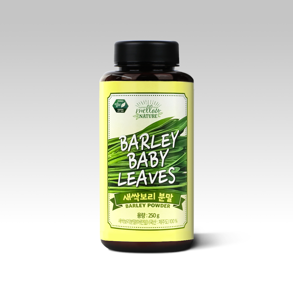 멜로우네이쳐 제주 새싹보리 분말 어린잎 그린 250 250g
