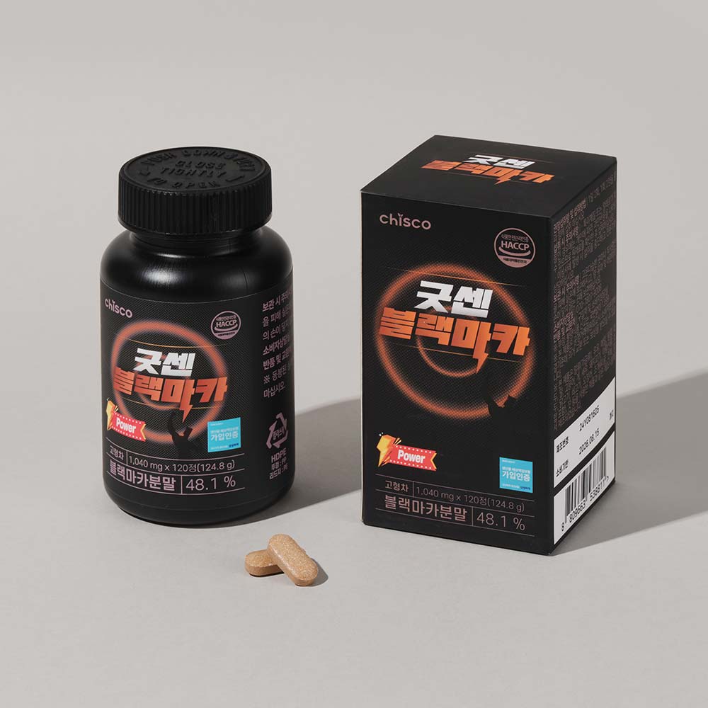 치스코 chisco 굿센 블랙마카