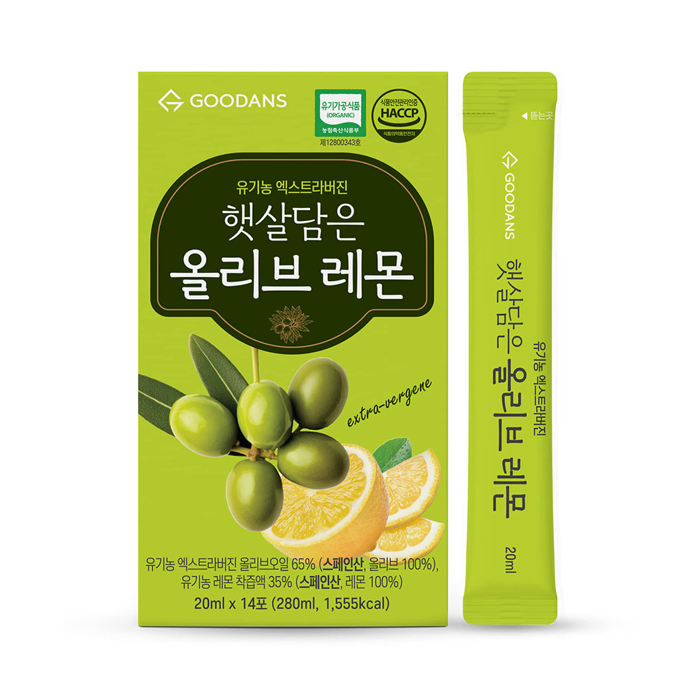 햇살담은 올리브 레몬 1박스 280ml