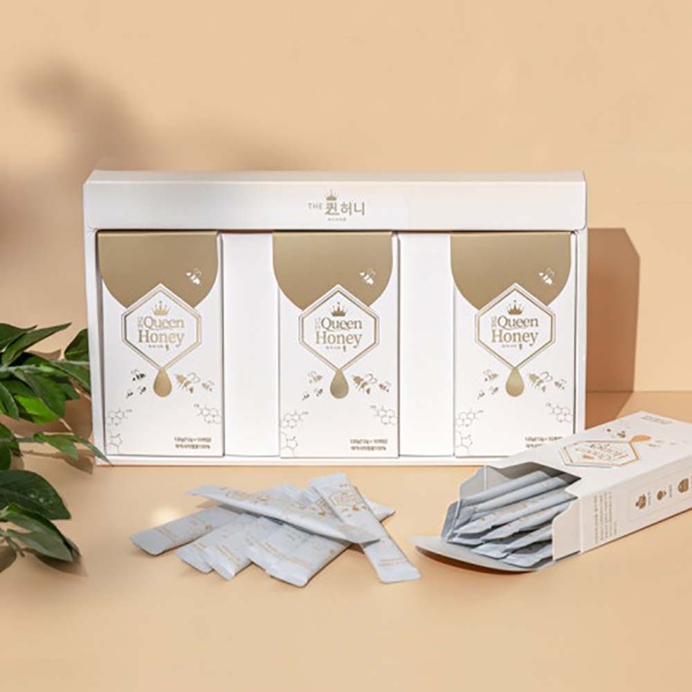 더퀸허니아카시아꿀 120g(12g*10개입)3박스