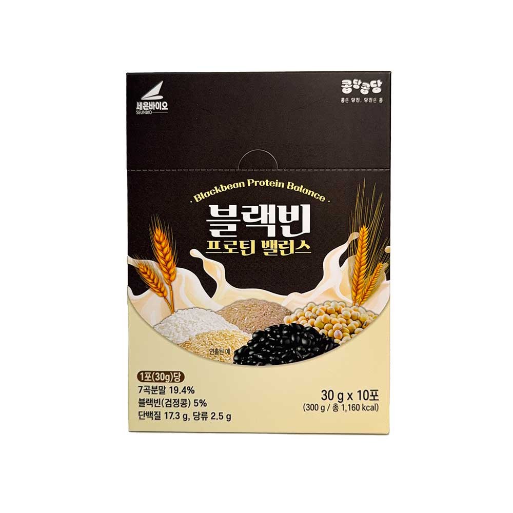 [세은바이오] 블랙빈 프로틴 밸런스 30g*10포/1박스