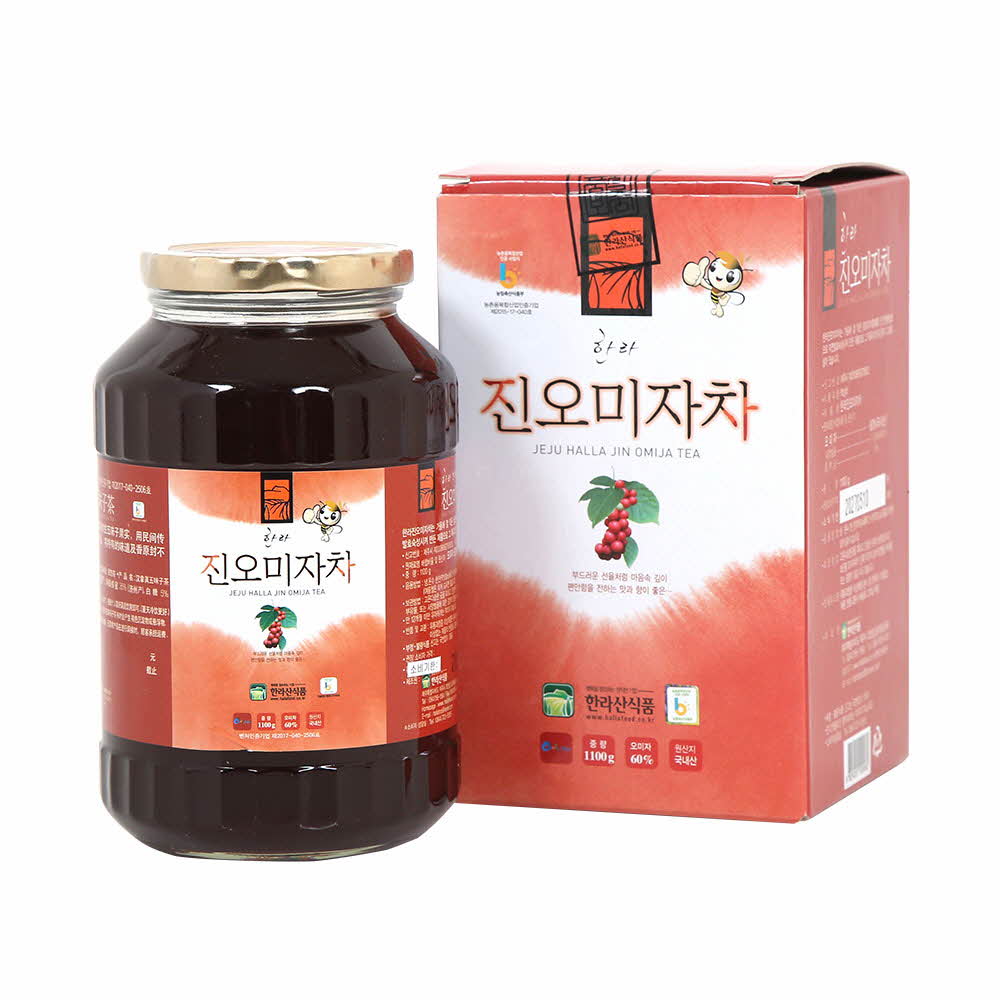 제주하우스 한라산 진오미자차 1.1kg