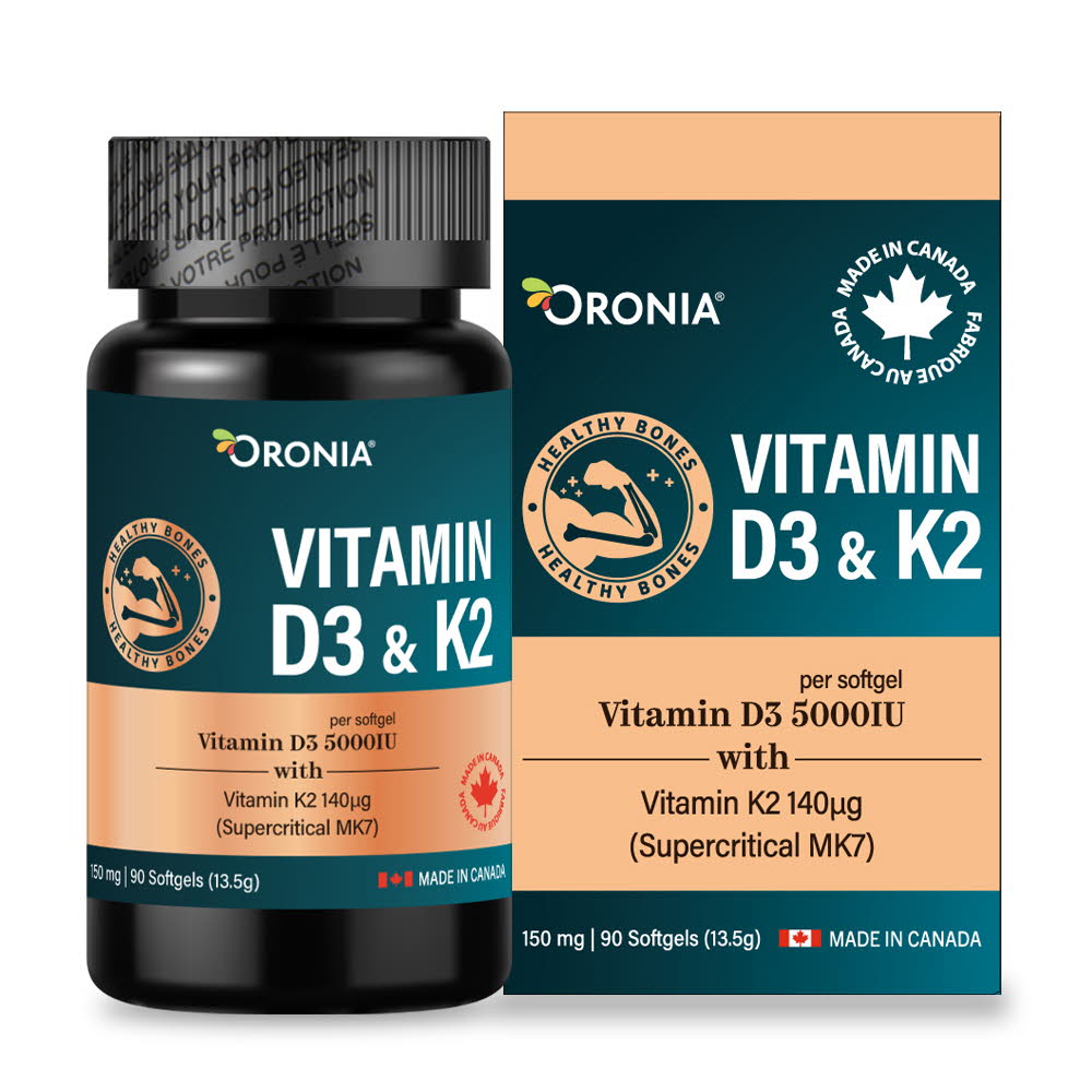 오로니아 비타민 D3 & K2 90캡슐 [90C]