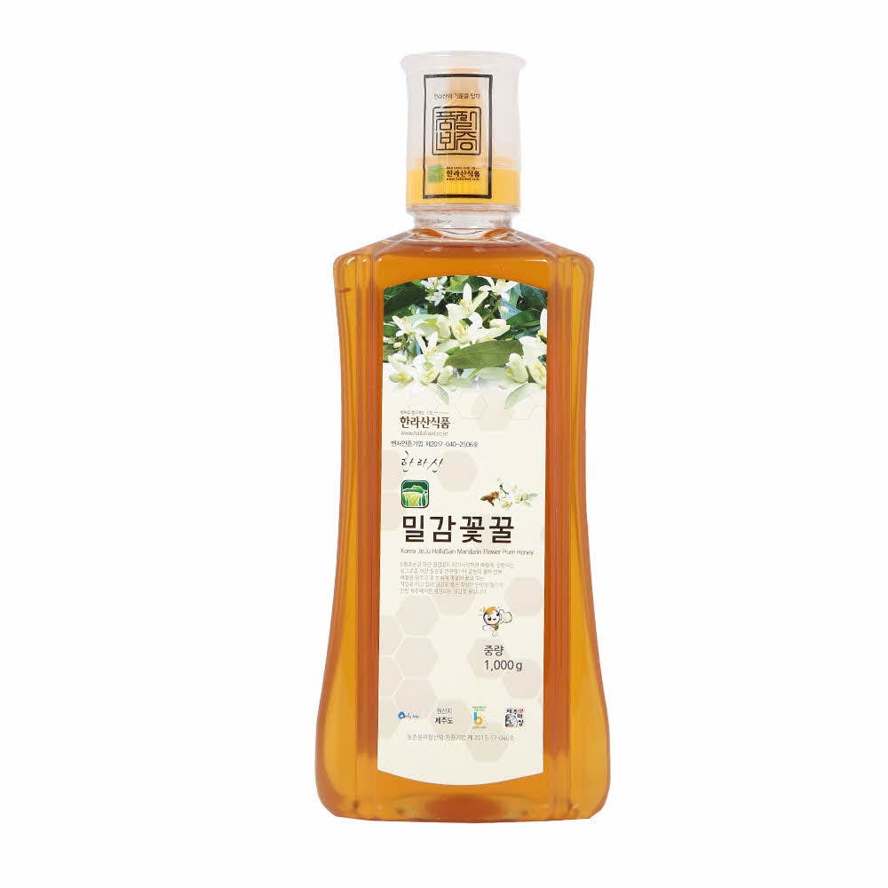 제주하우스 한라산 밀감꽃꿀 PET 1kg