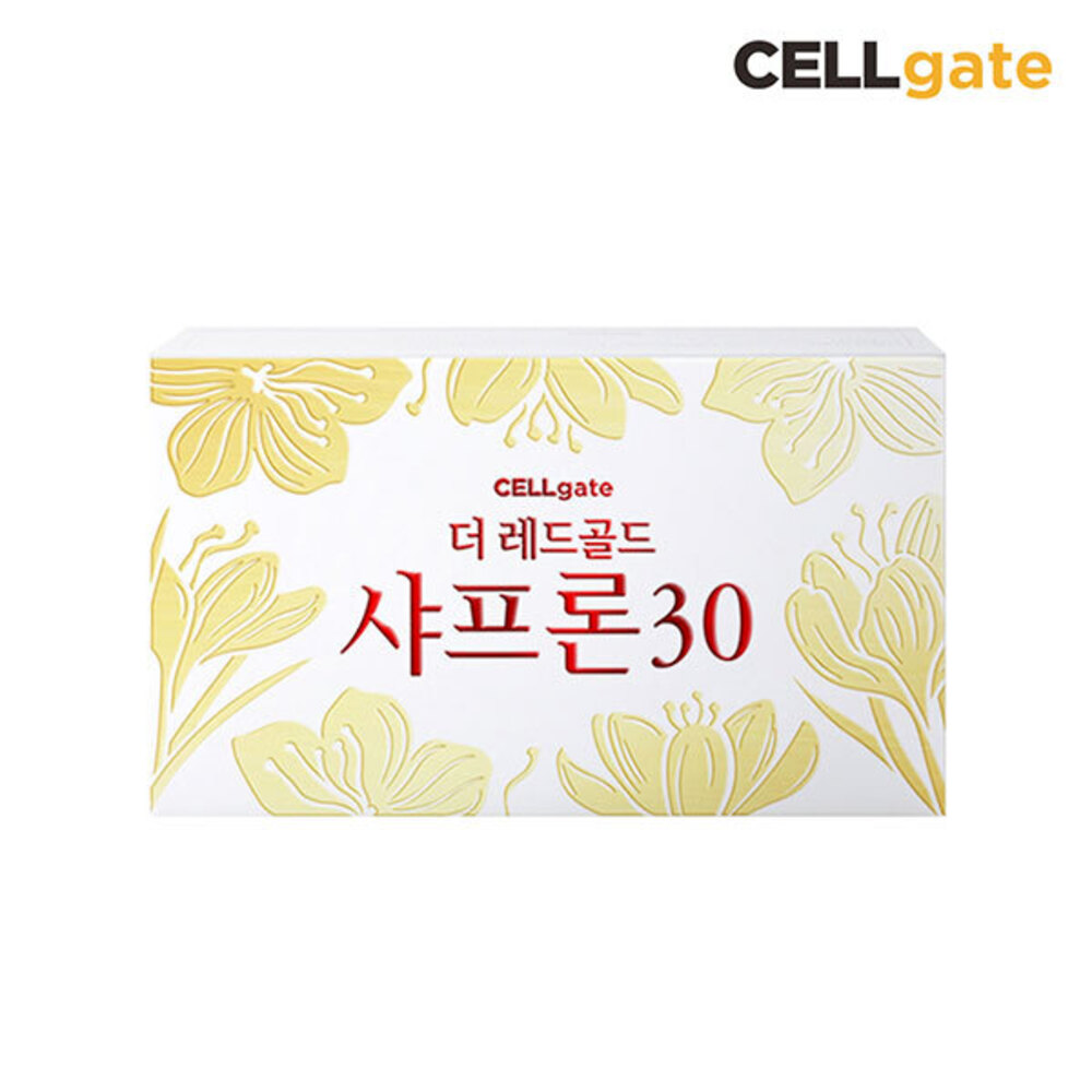 [셀게이트] 더 레드골드 샤프론30 1.5g x 28포
