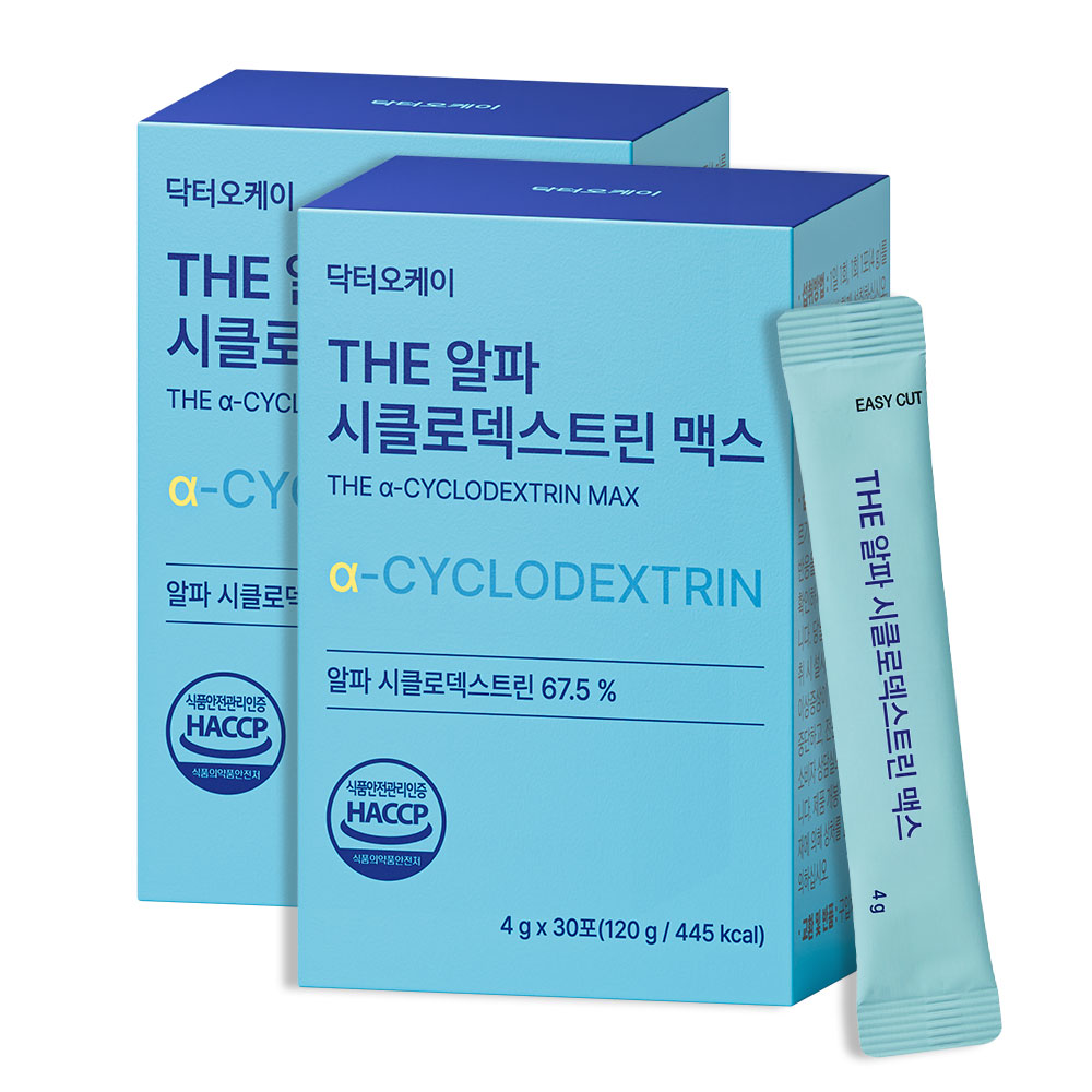 THE 알파 시클로덱스트린 맥스 30포 2박스
