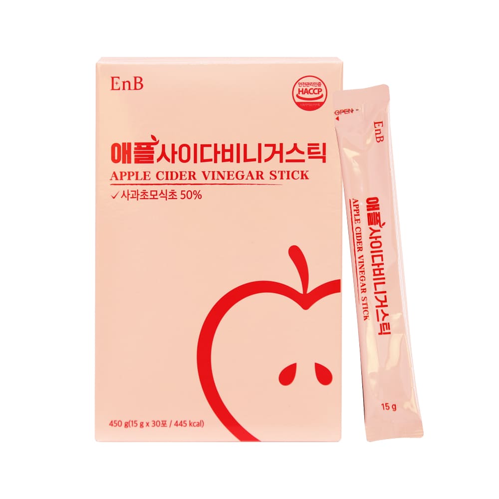 [EnB] 애플사이다비니거스틱(사과식초) (15ml X 30포)