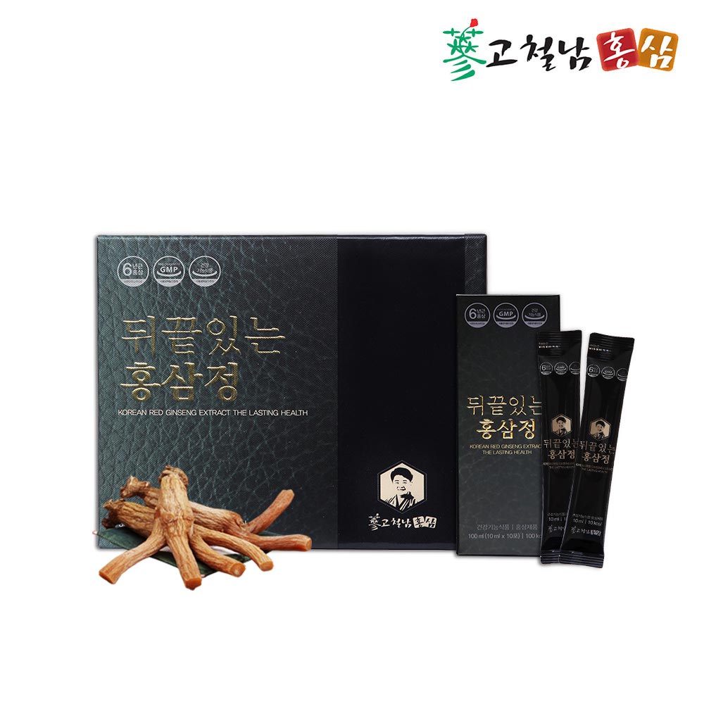 고철남홍삼 프리미엄 6년근 홍삼스틱 뒤끝있는 홍삼정 10ml x 30포