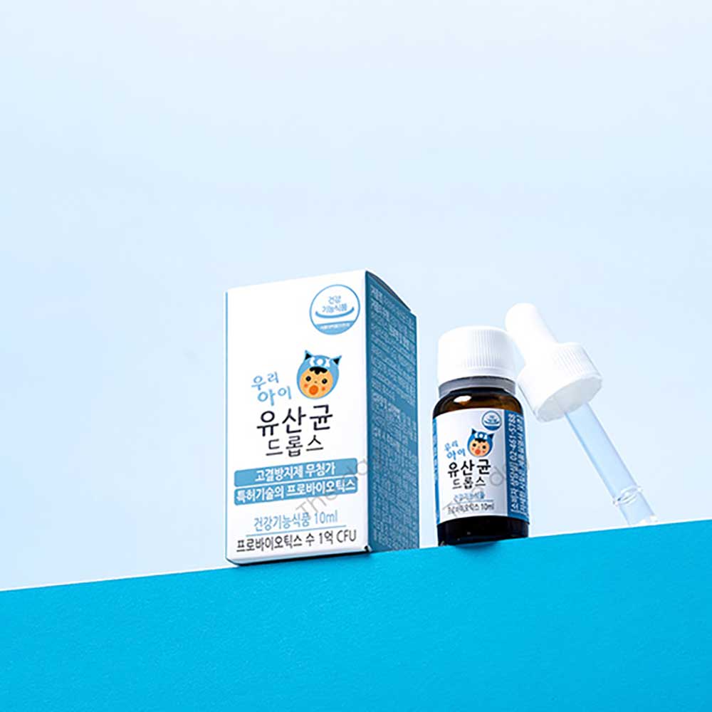 [더데이] 우리아이 유산균 드롭스 10ml*1병(보냉팩포장)