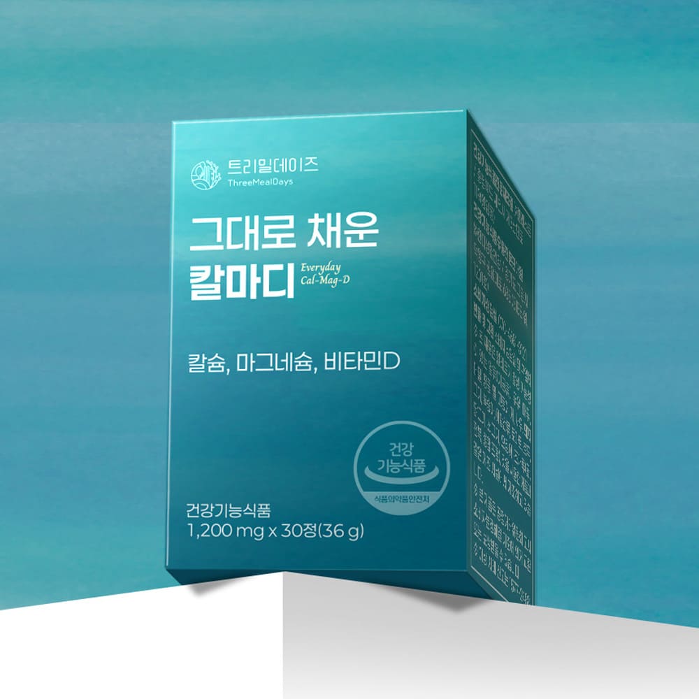 [트리밀데이즈] 그대로 채운 칼마디 1,200mg x 30정 1박스