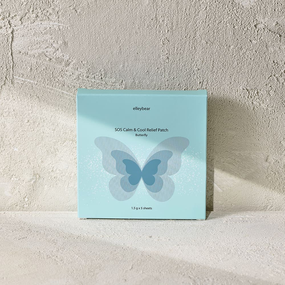 엘리베어 SOS 캄 & 쿨 릴리프 패치 5매입 (버터플라이)