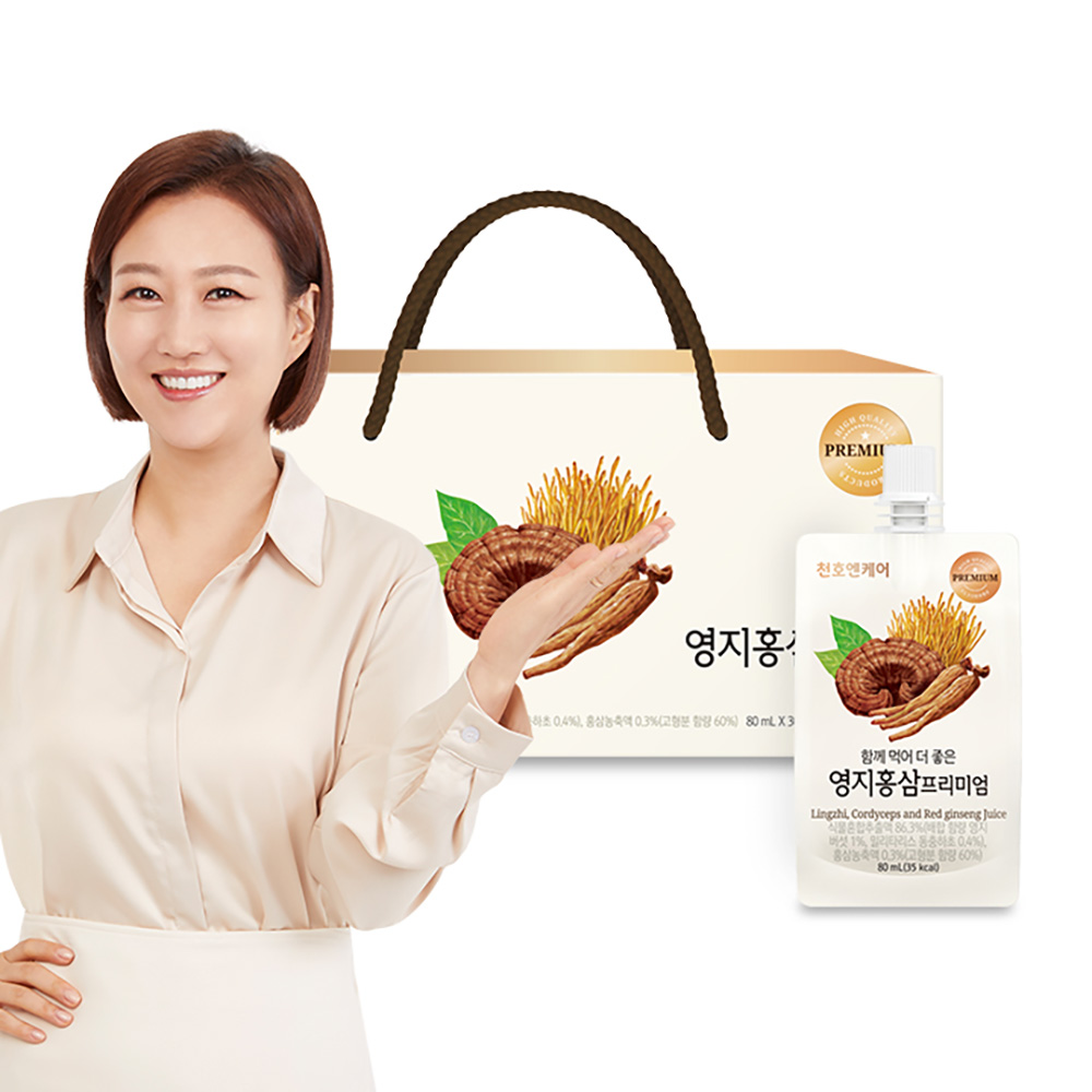 [천호엔케어] 영지홍삼 프리미엄 (80mlx30PACK)
