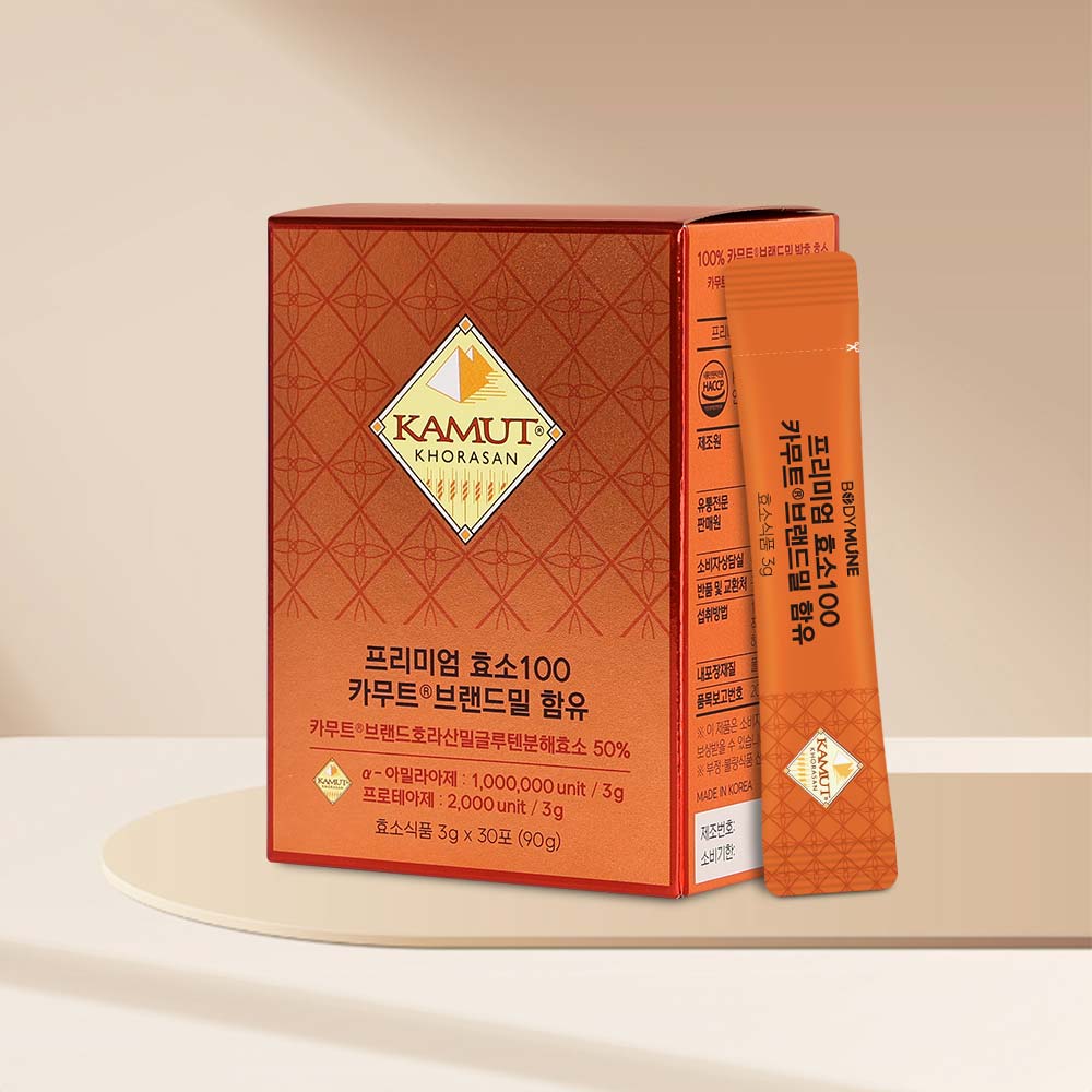 바디뮨 카무트 프리미엄 효소 100 1개월분 (3gx30포)