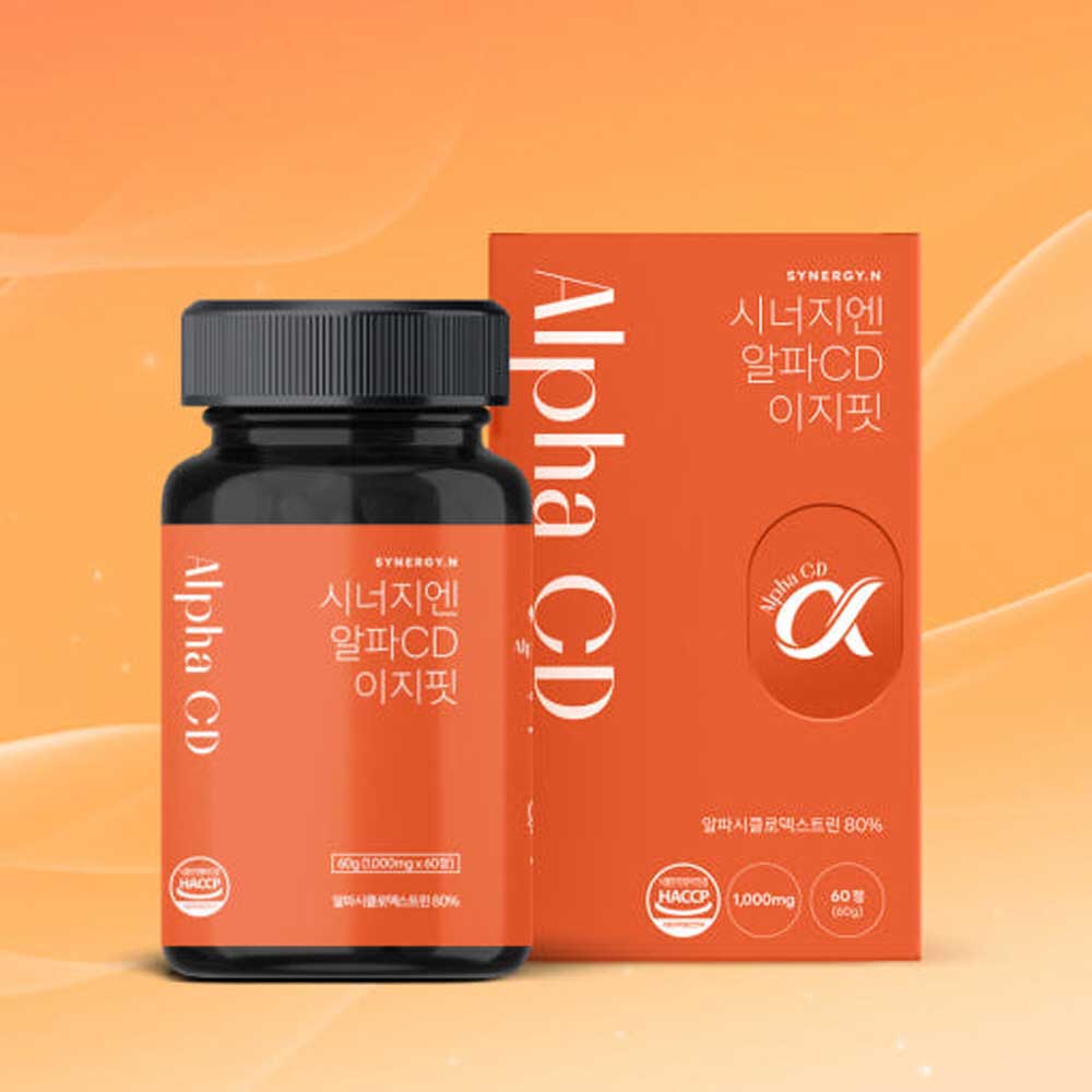 시너지엔 알파CD 이지핏 1000mg x 60정