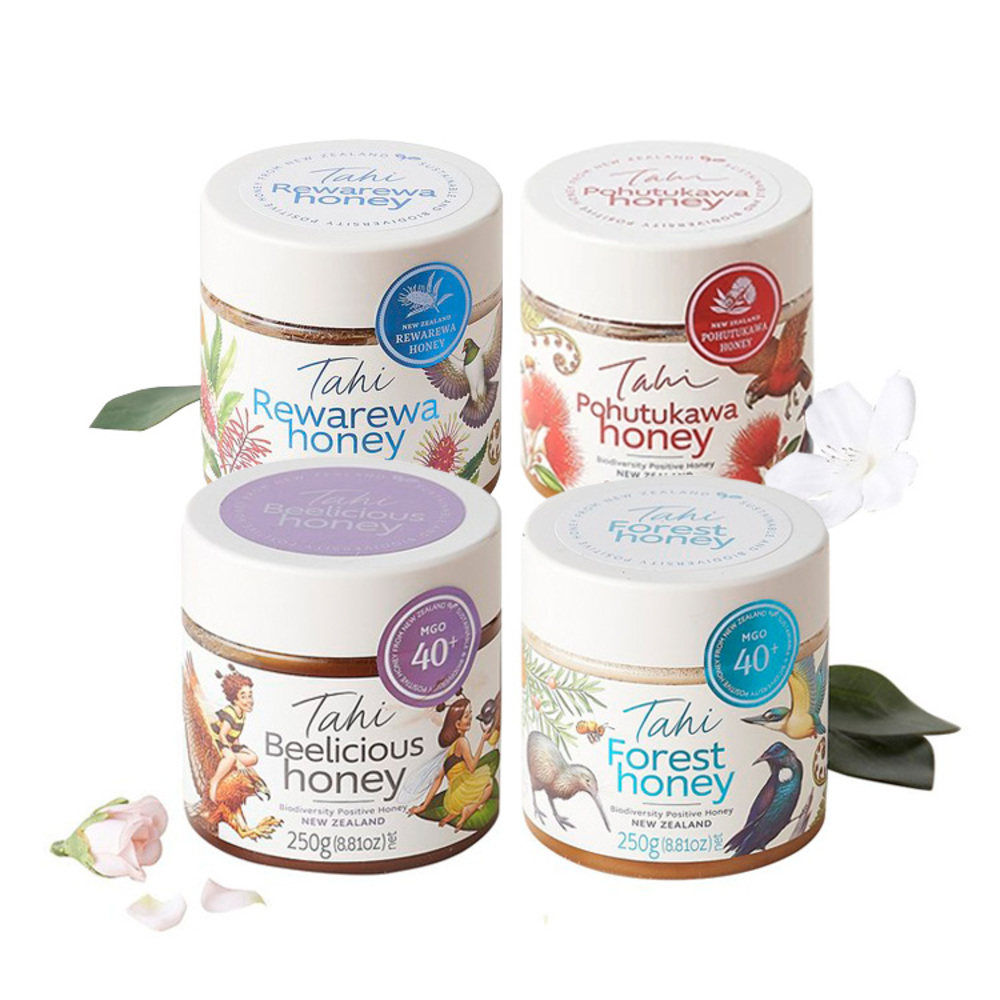 [비토피아] 100% 뉴질랜드 타히 생벌꿀 4종 모음전