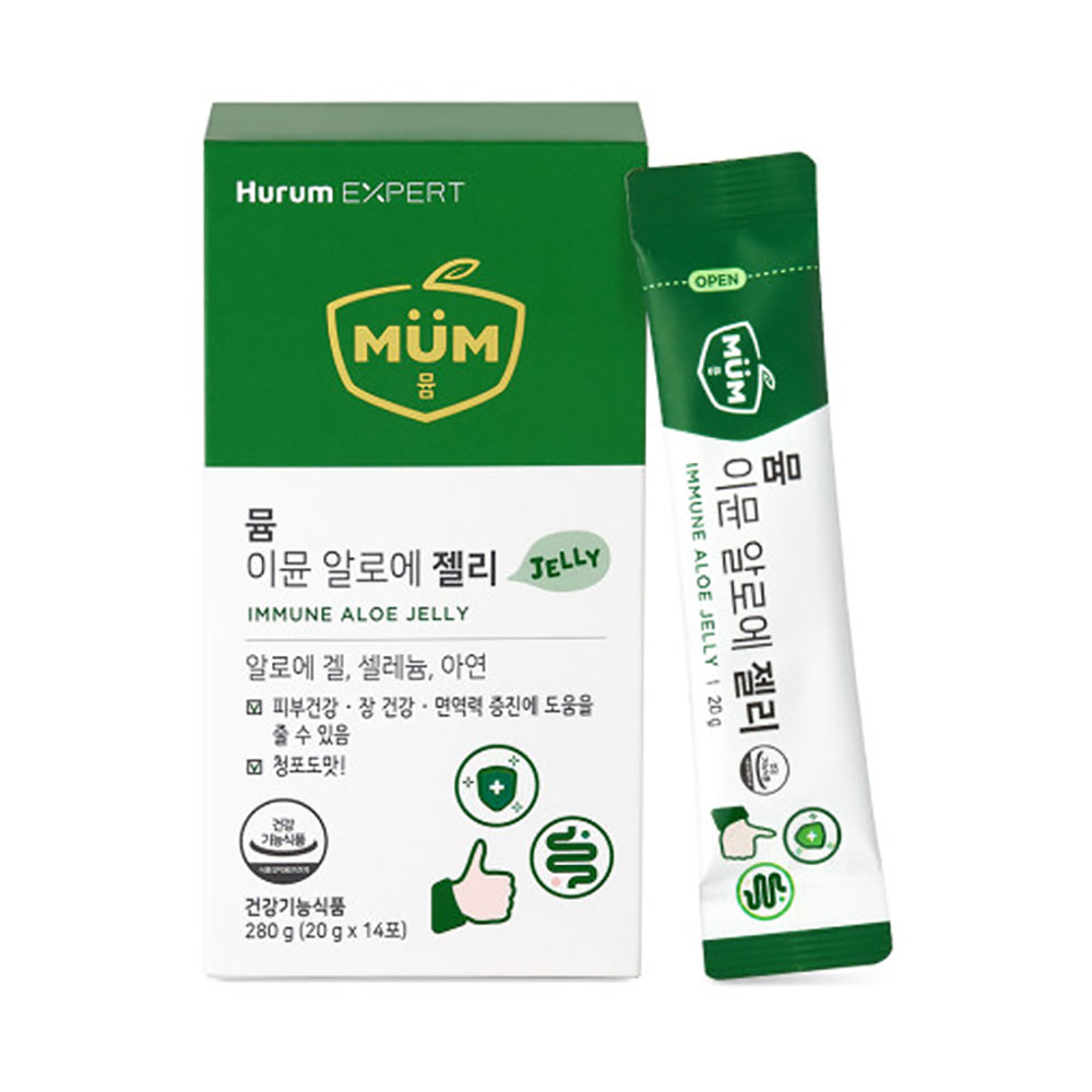 [휴럼] 뮴 이뮨 알로에 젤리 20g*14포