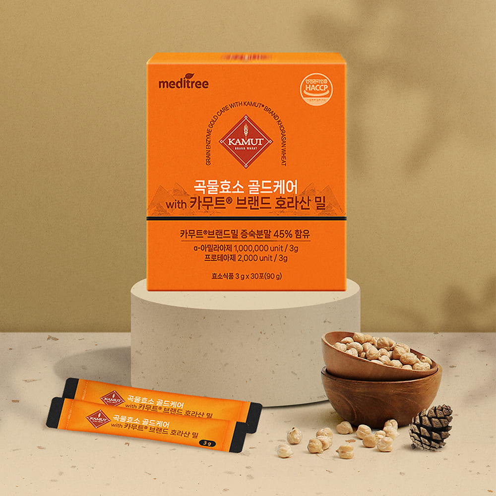 카무트 곡물효소 골드케어 1박스(30포) 2박스